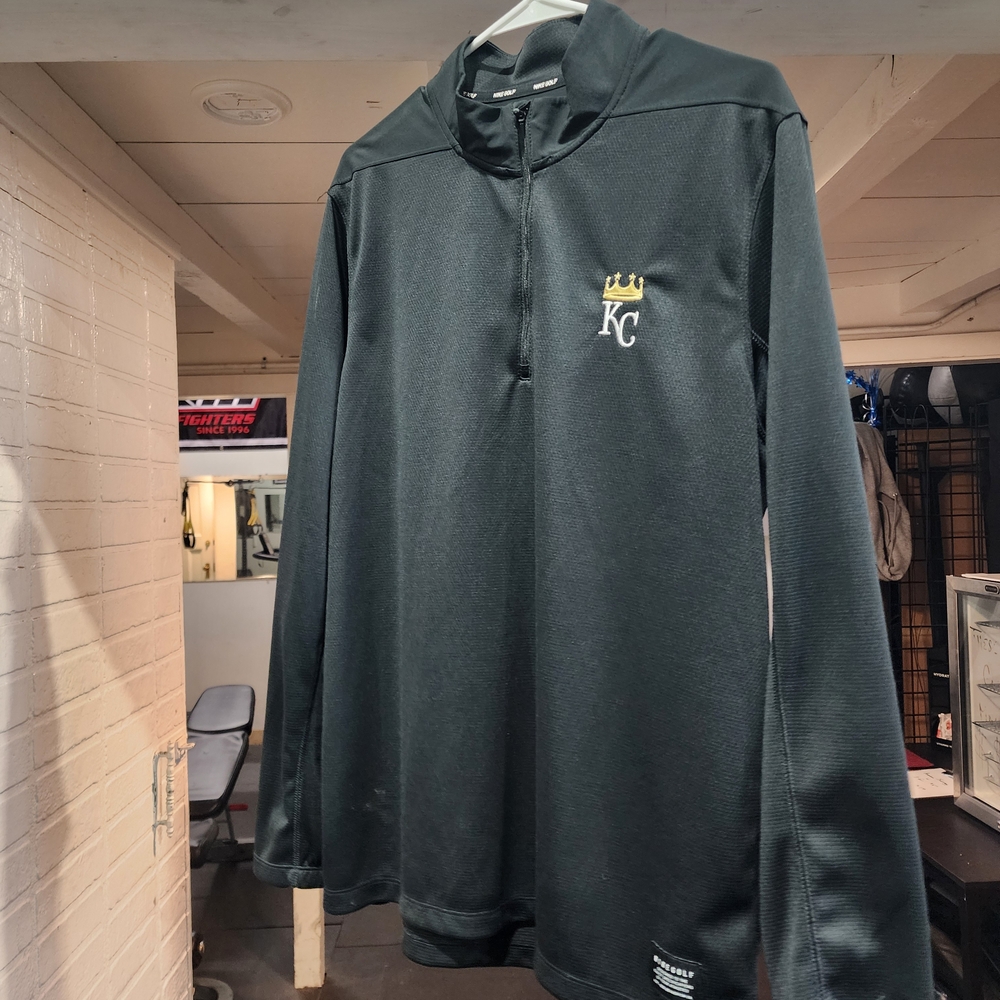 Nike Black Dri-FIT Golf Pullover